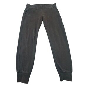 American Giant Made In USA Cotton Jogger Sweatpants Womens Size S Black D12.3